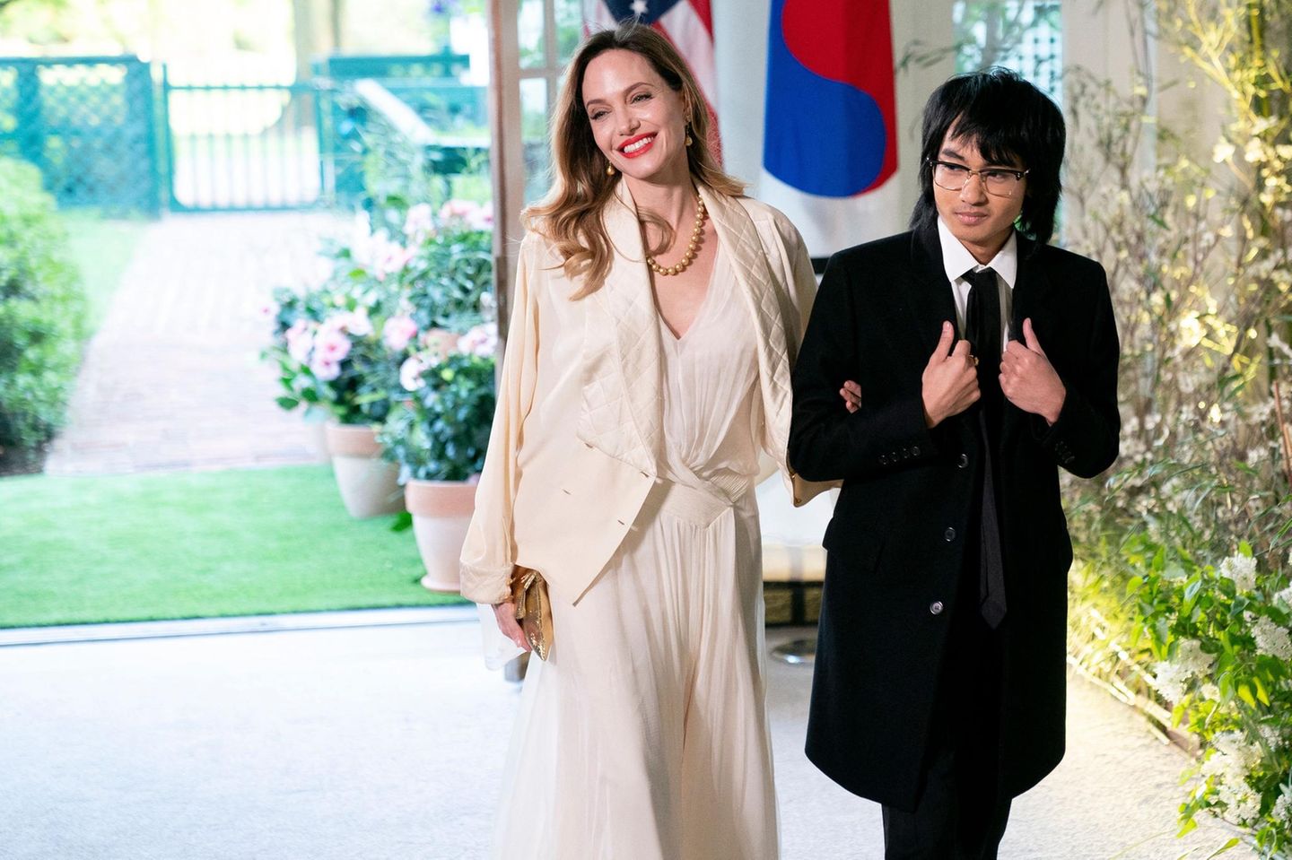 Coole Promi-Kids: Angelina Jolie und Sohn Maddox Jolie-Pitt