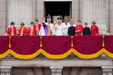 Krönung König Charles: König Charles und Königin Camilla auf dem Balkon
