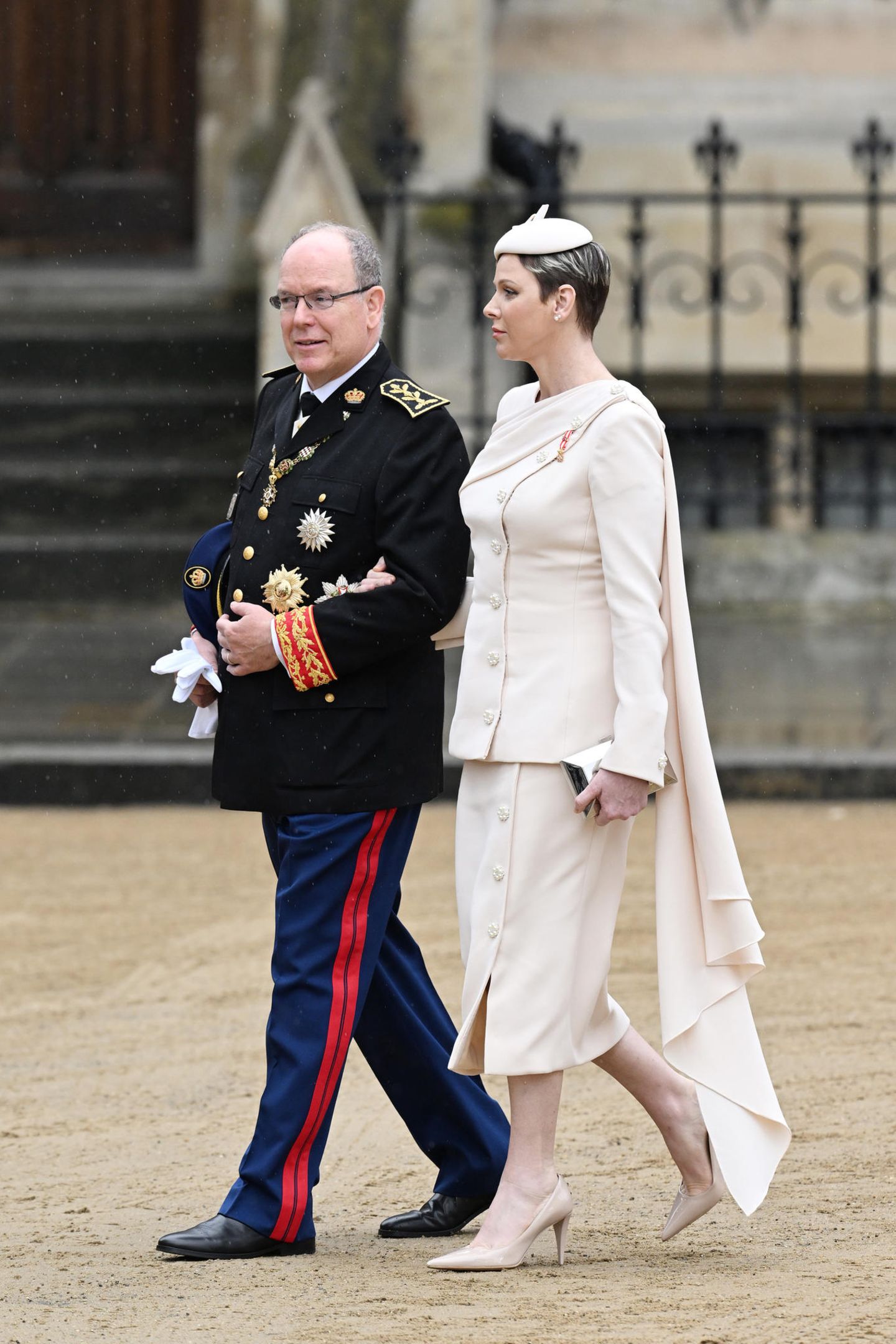 Krönung König Charles: Fürst Albert und Fürstin Charlène von Monaco