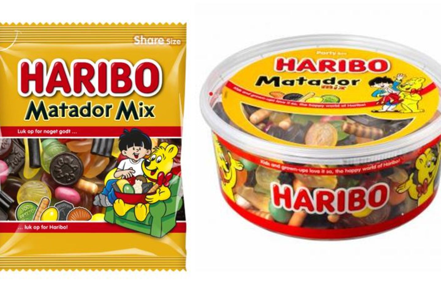 Dänischer Haribo Matador-Mix