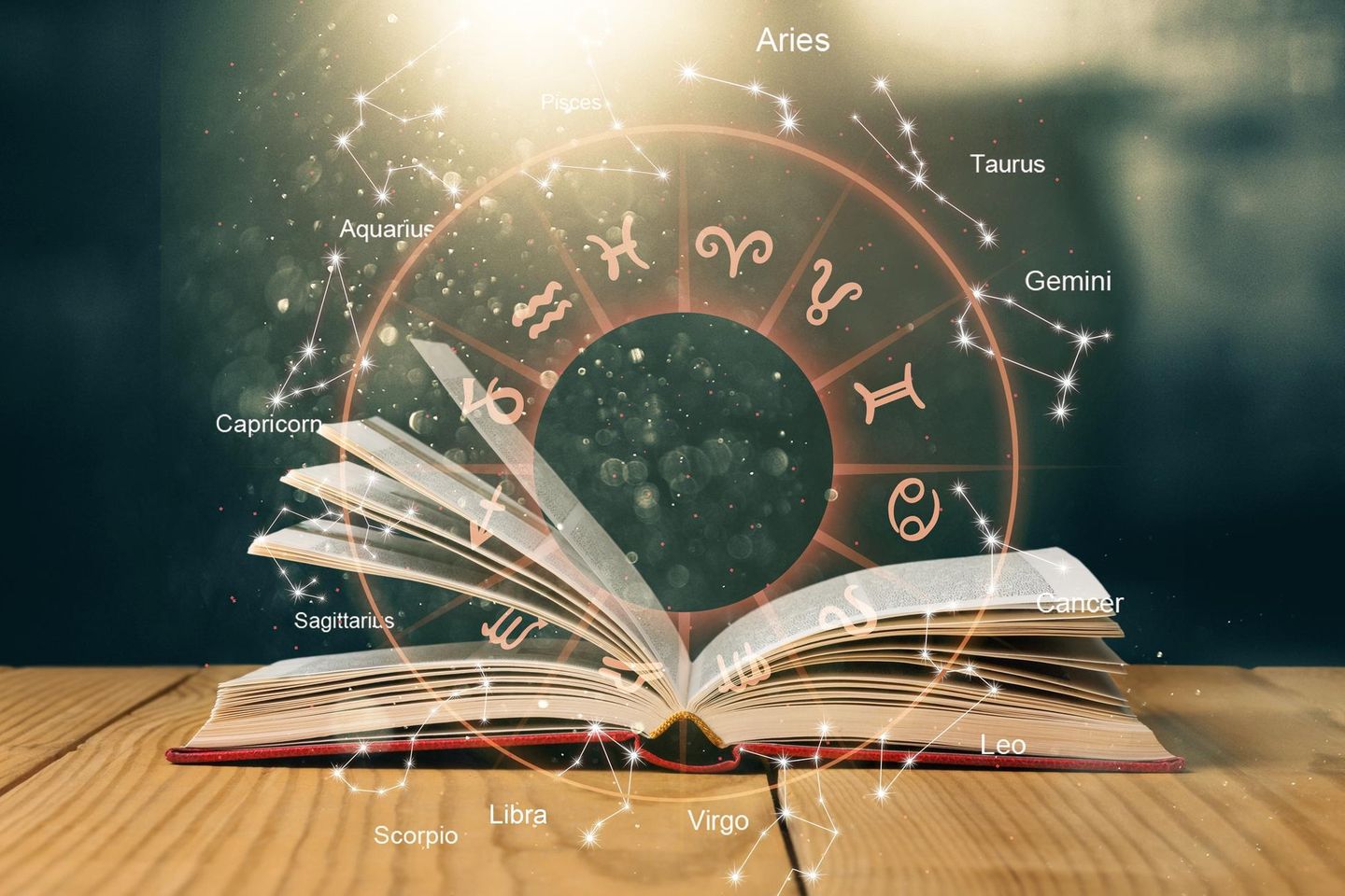 Astrologie: Ein Buch mit den Sternzeichen
