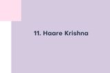 Abschalten: Haare Krishna
