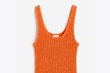 Modeketten-Favoriten: Gestricktes Top von H&M in Orange