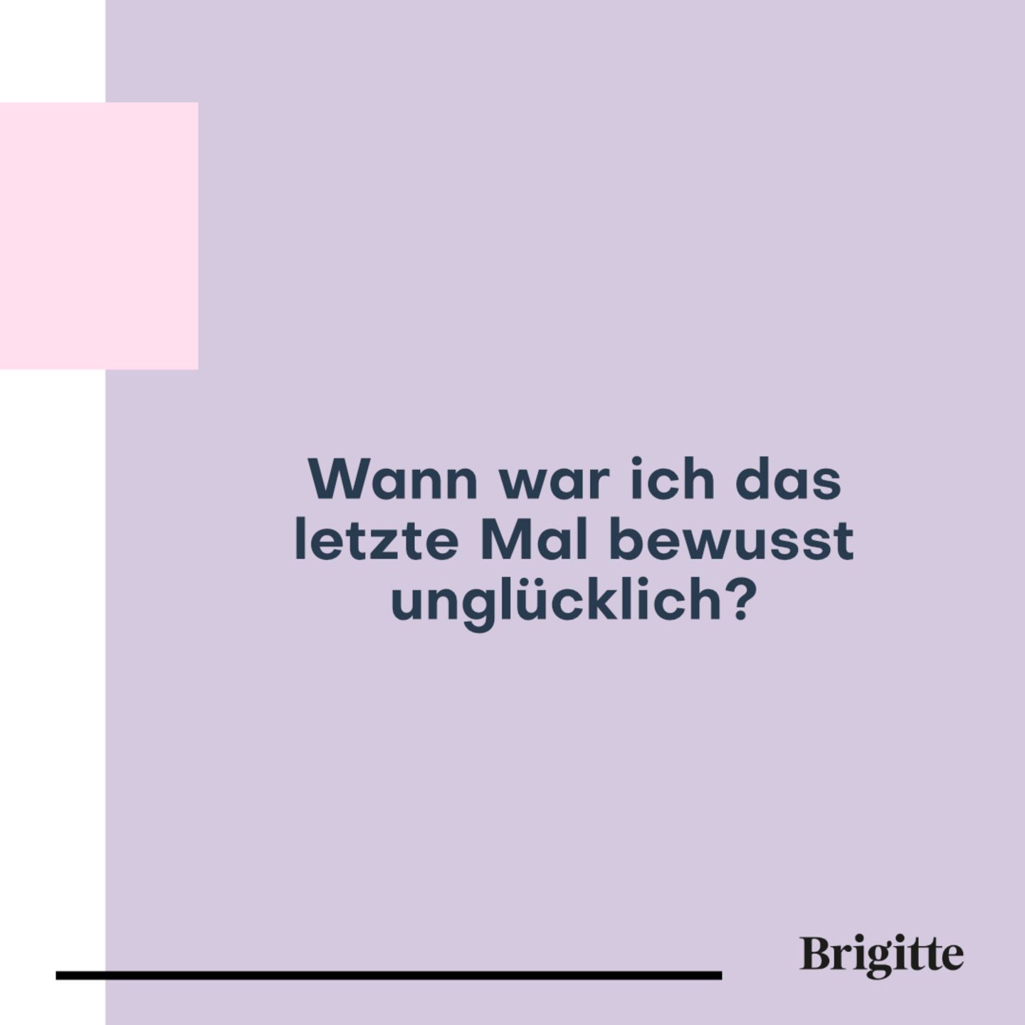 100 Fragen: Dem Glück auf der Spur | BRIGITTE.de