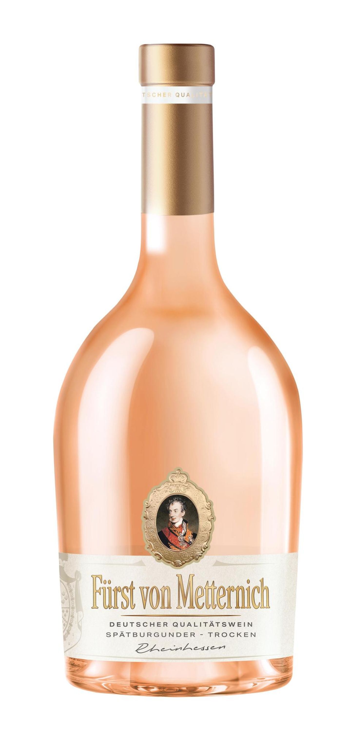 Spätburgunder Rosé Wein von Fürst von Metternich