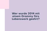 Wer wird Millionär: Grammy