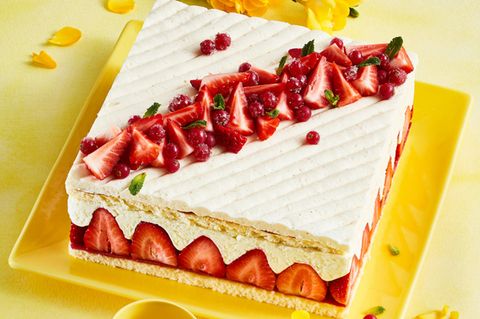 Erdbeer-Torte mit Buttercreme