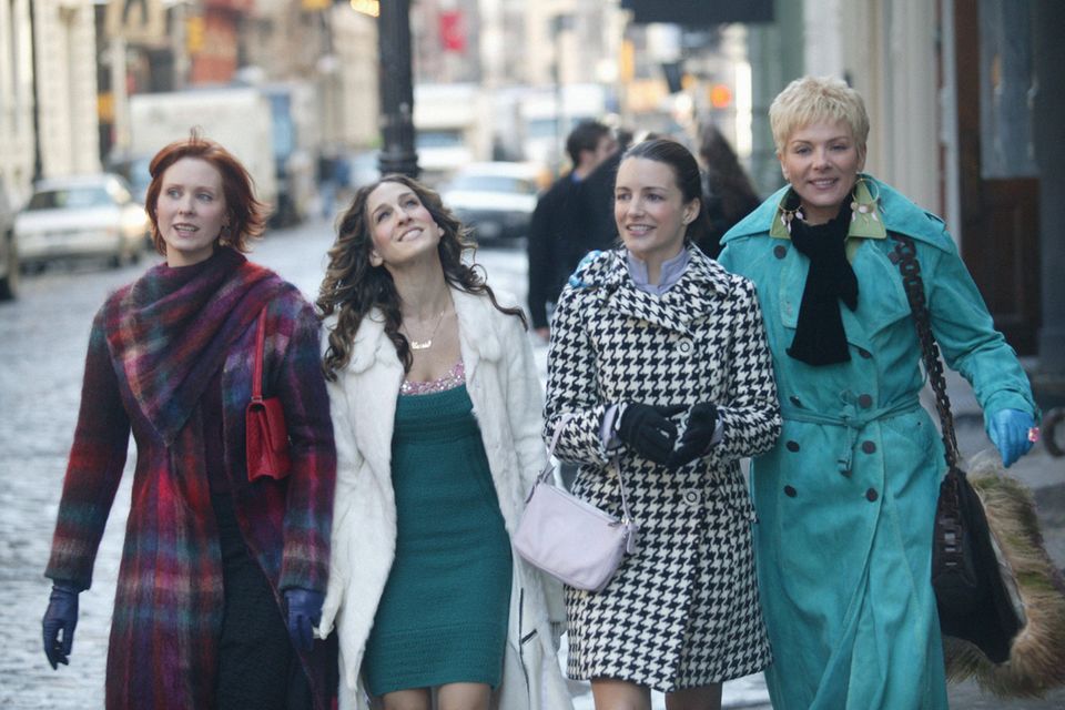 Die vier "Sex and the City"-Hauptfiguren Carrie, Samantha, Miranda und Charlotte