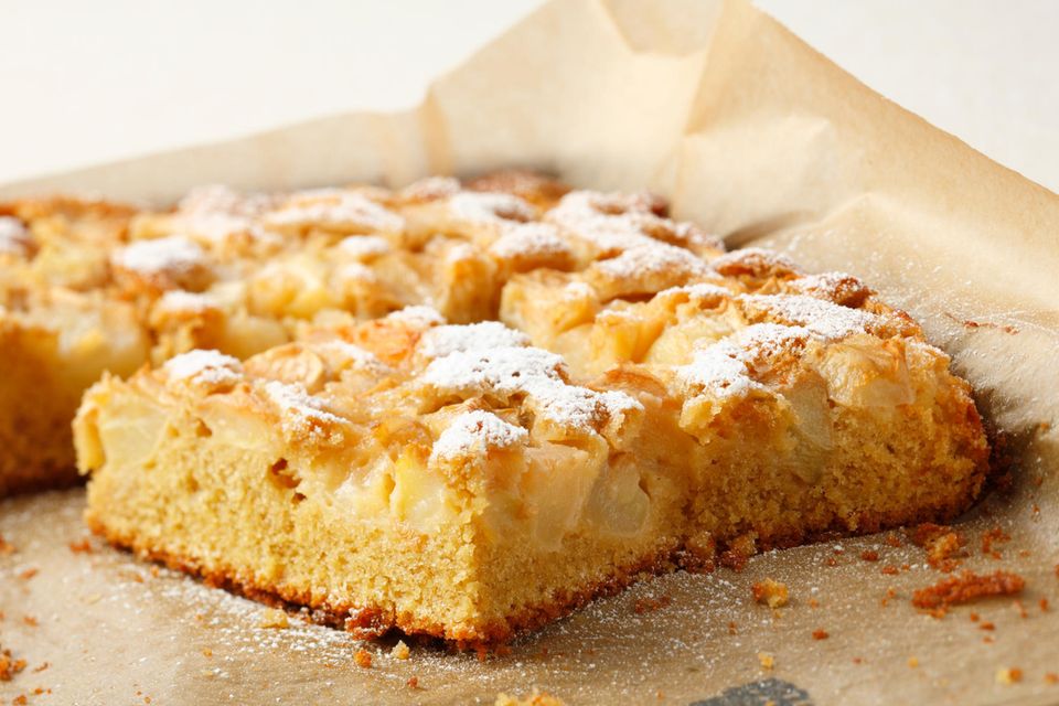 Apfelkuchen vom Blech
