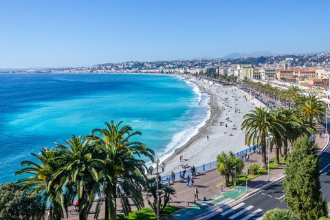 Nizza: Panorama von NIzza