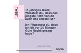 Lustiger Tweet von itssherifield zum Thema Kindersprüche