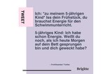 Lustiger Tweet von milifeasdad zum Thema Kindersprüche