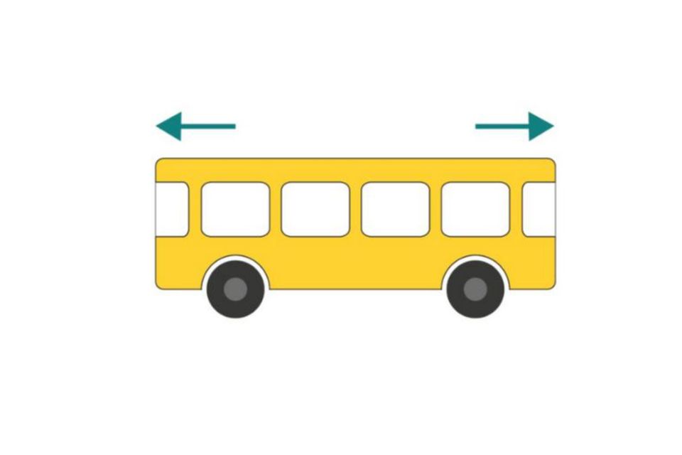 Bilderrätsel: In welche Richtung fährt der Bus?