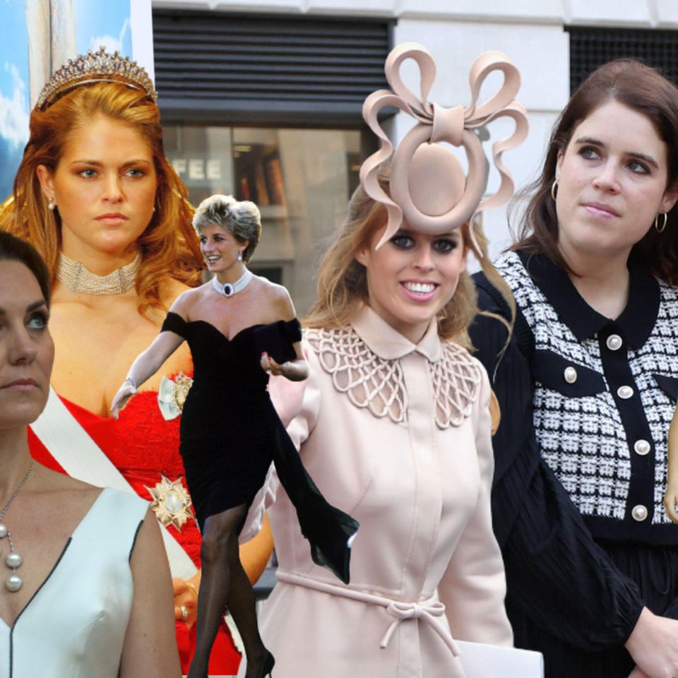 Skandalkleider der Royals.