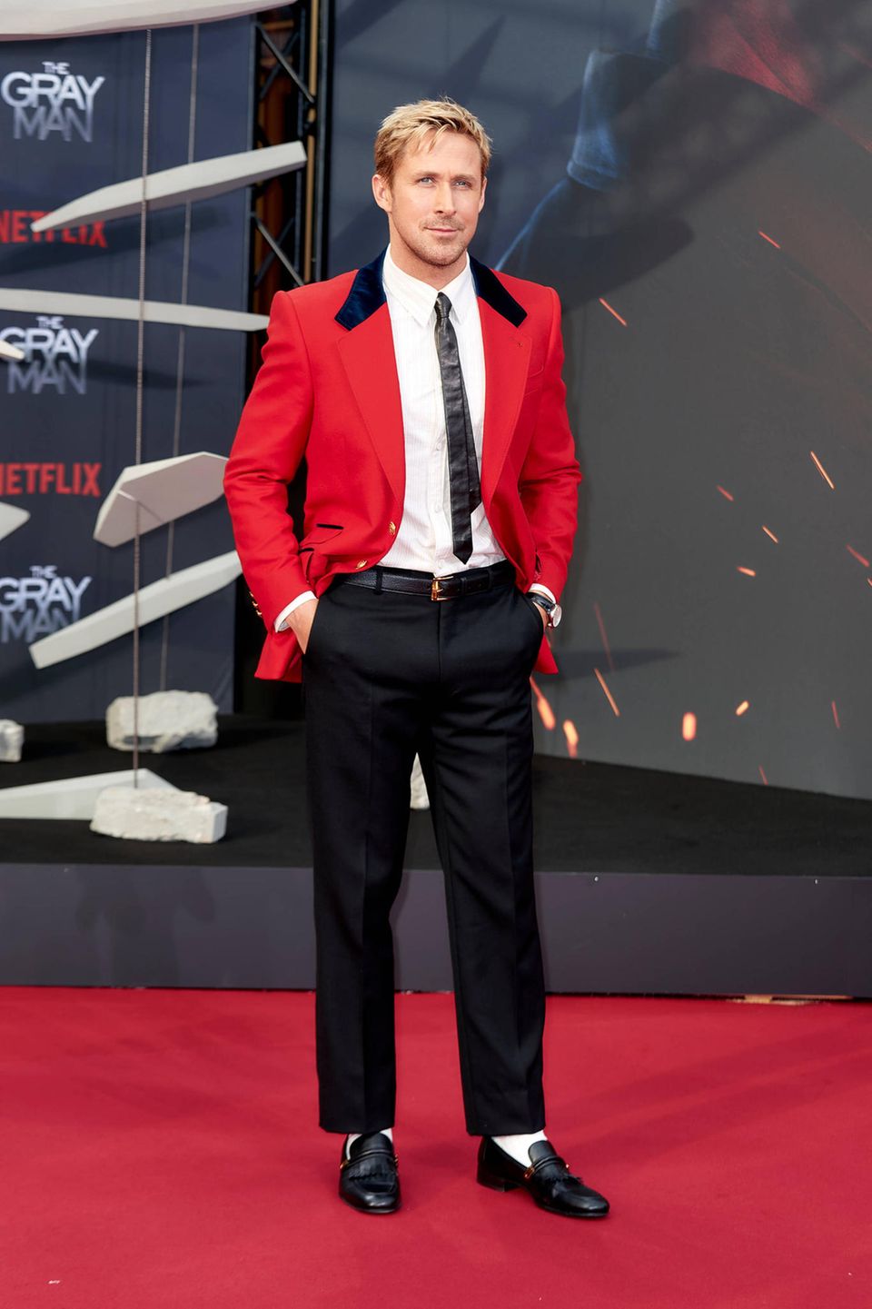 Style-Wandel Ryan Gosling: auf dem Roten Teppich