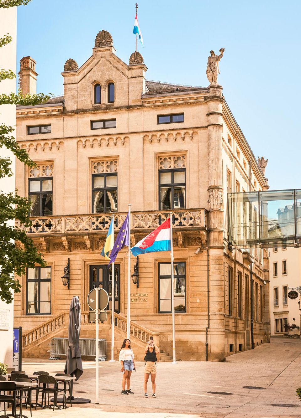 Abgeordnetenkammer in Luxemburg-Stadt