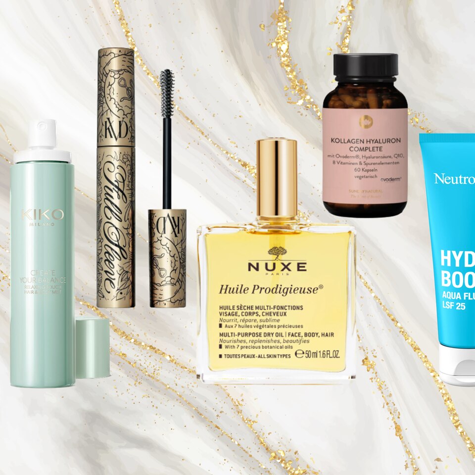 Fünf Produkte, fünf Meinungen: Unsere Redaktion hat im August von Mascara bis Hair & Body Mist durch die coolsten Must-haves der Saison getestet. 