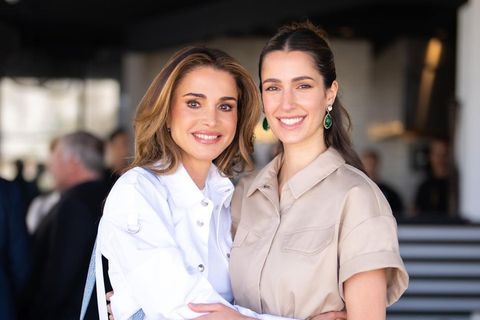 Königin Rania Look der Royals