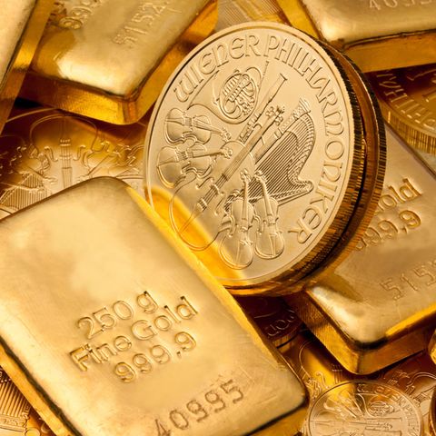 Gold als Geldanlage: Goldbarren und Goldmünzen
