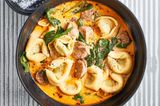 Cremige Tortellini-Suppe mit Salsiccia