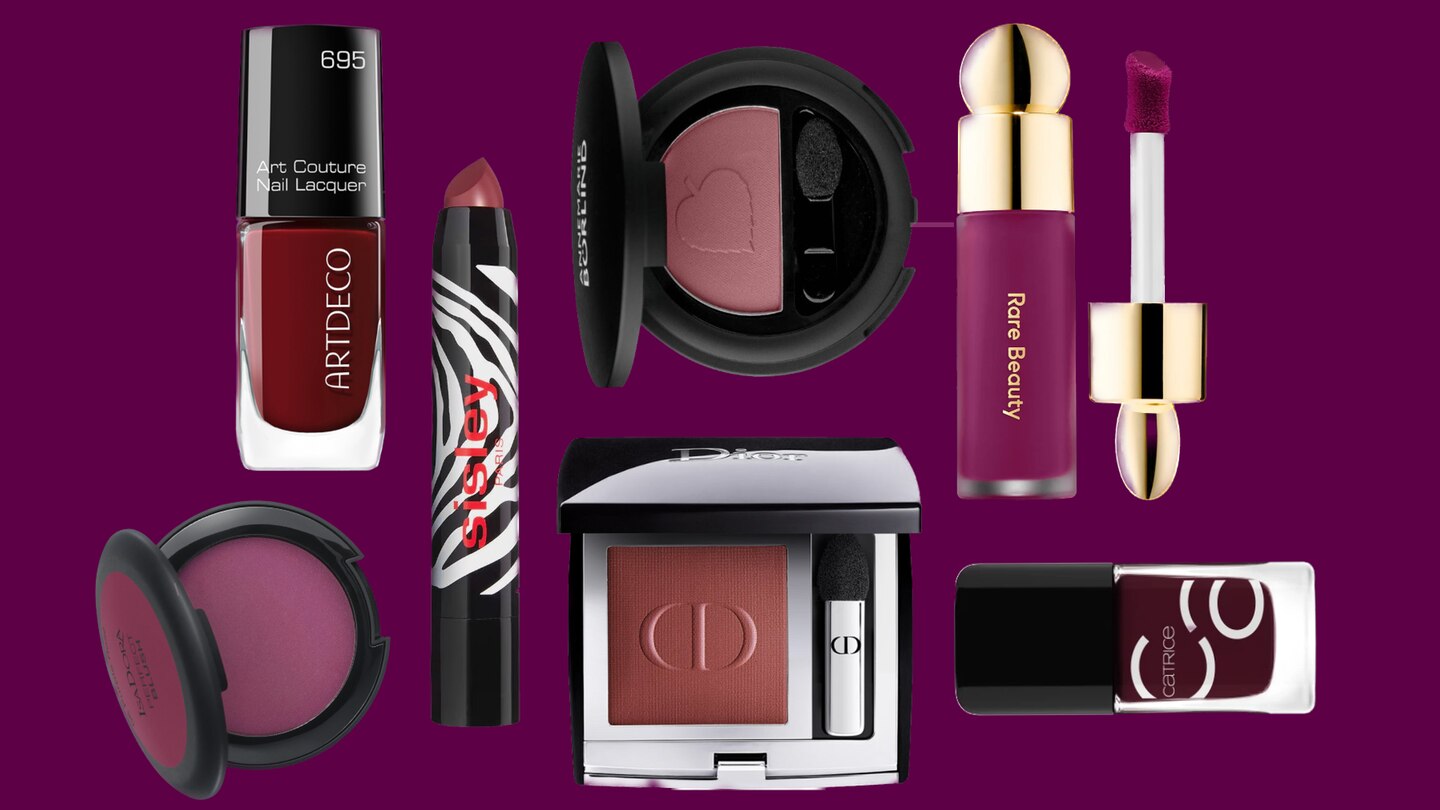 Burgundy Make-up: Diese 13 Pieces schenken uns den idealen Herbst-Glow ...