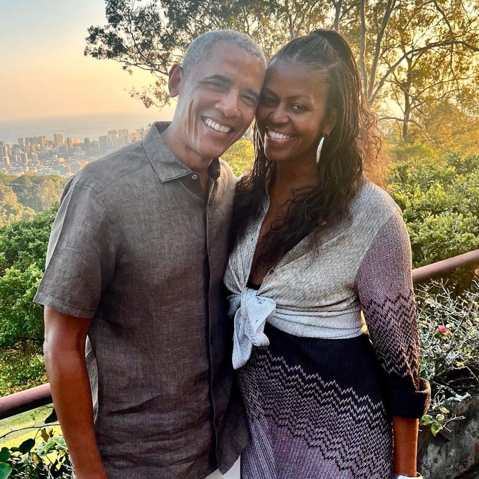 Promi-Paare: Michelle und Barack Obama