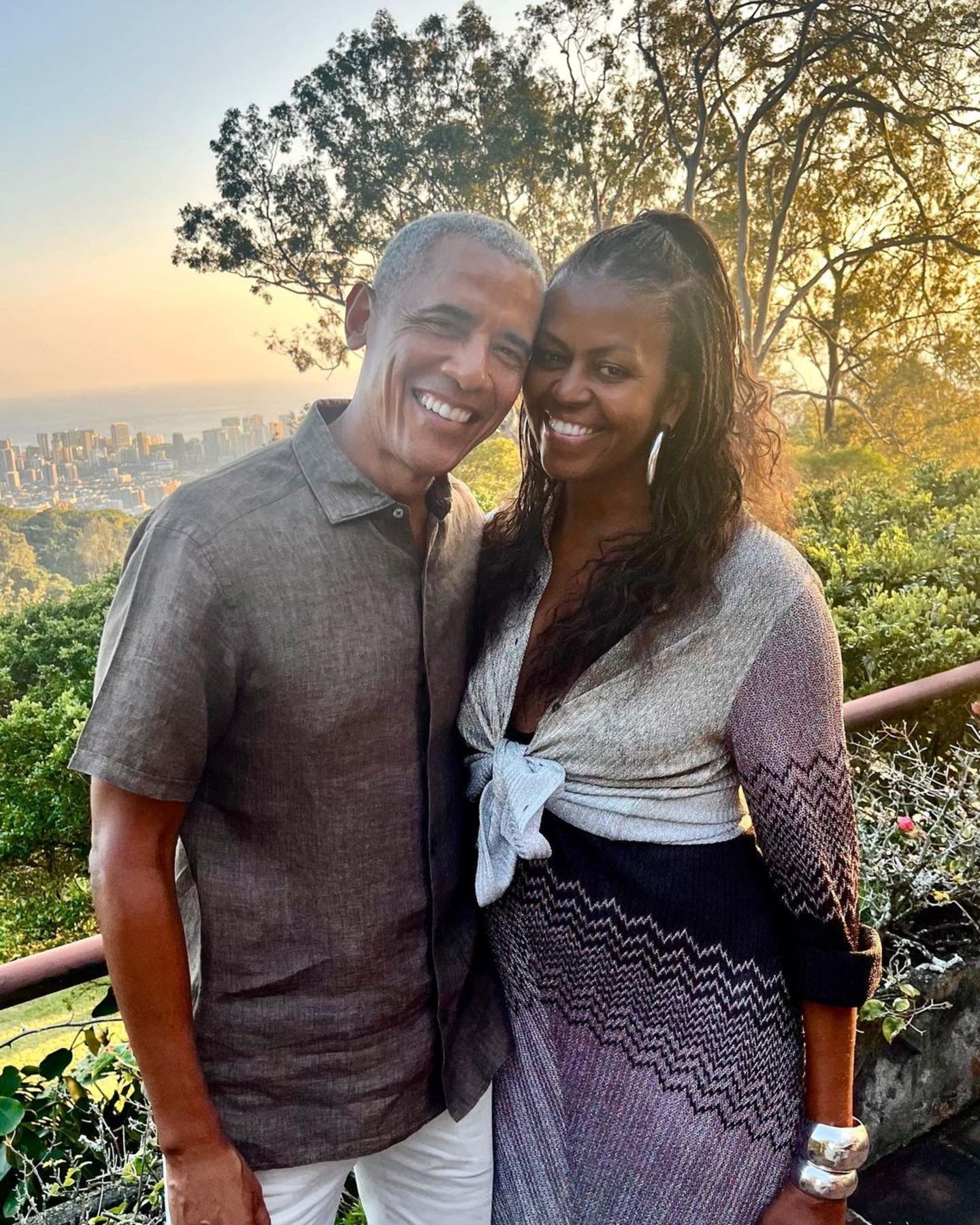 Promi-Paare: Michelle und Barack Obama