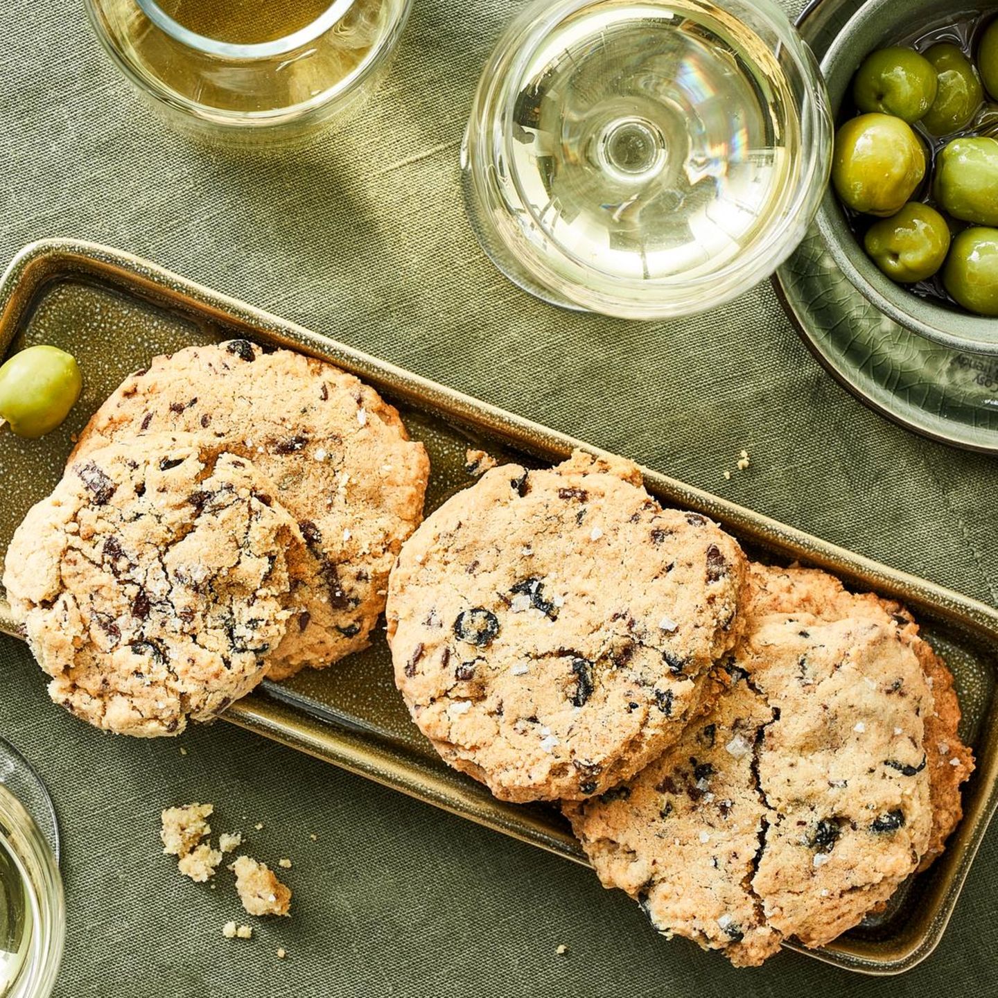 Oliven-Rosmarin-Cookies