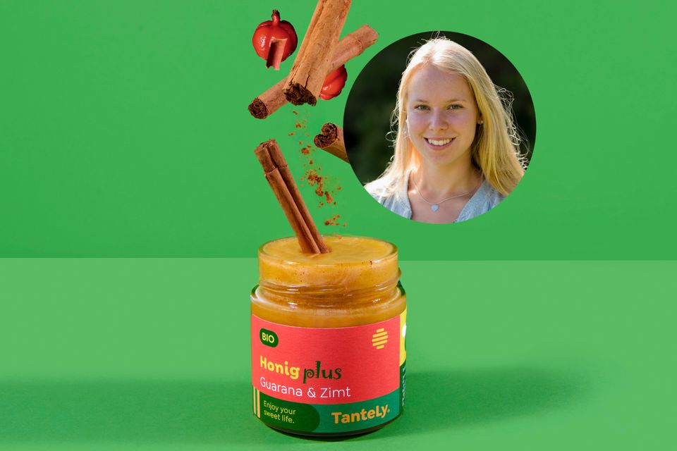 Lifestyle-Neuheiten: Kollegin Saskia lässt sich einen ganz besonderen Honig auf der Zunge zergehen … 