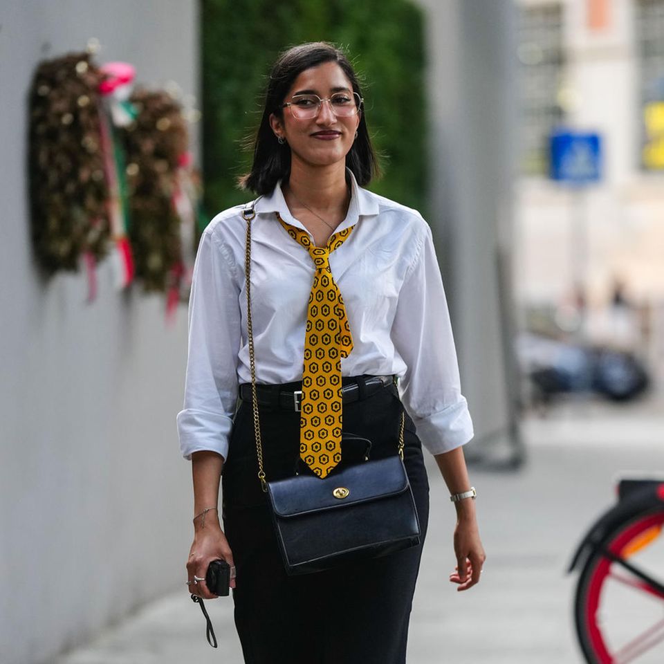 Trend-Accessoire Krawatte