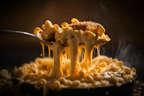 Mac and Cheese ist der Inbegriff von Gemütlichkeit und bietet Wärme und Nostalgie in jedem köstlichen Bissen