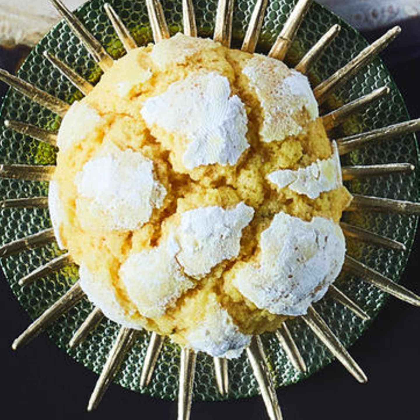 Zitronen-Rosmarin-Crincle-Cookies