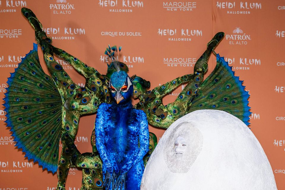 Die schönsten Halloween-Looks von Heidi Klum