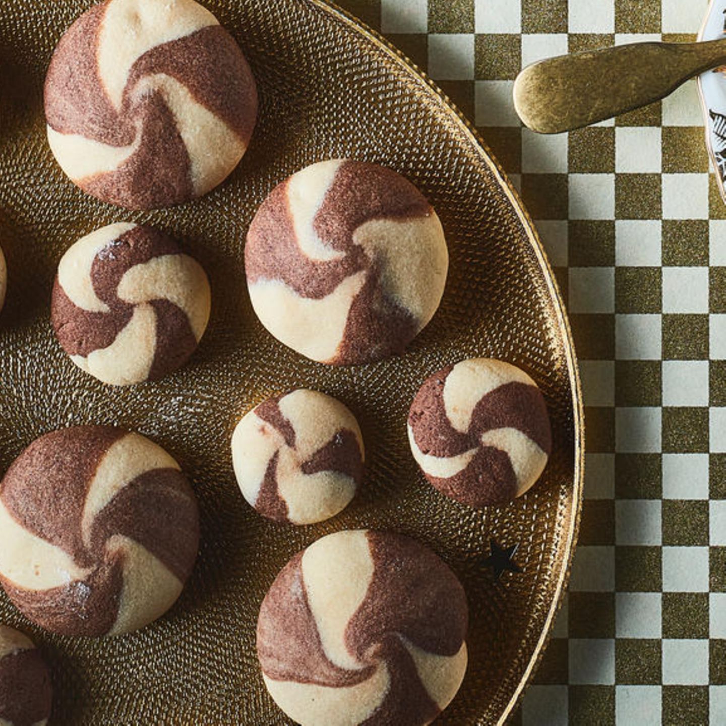 Spekulatius-Swirl-Cookies