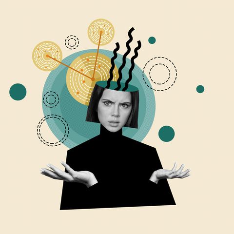 Psychologie: Abbildung einer genervten Frau