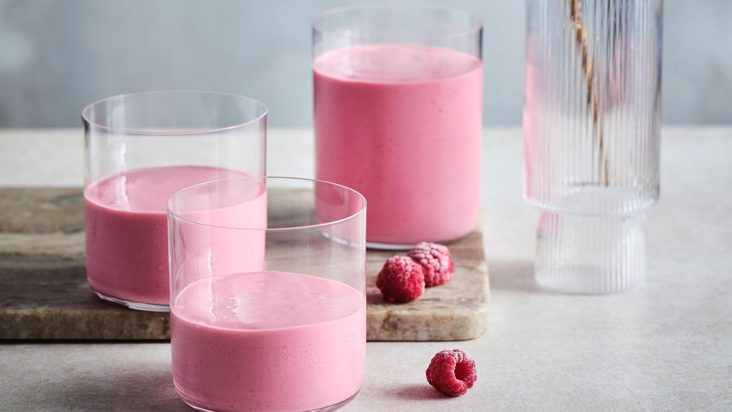 Himbeer-Quark-Smoothie | BRIGITTE.de