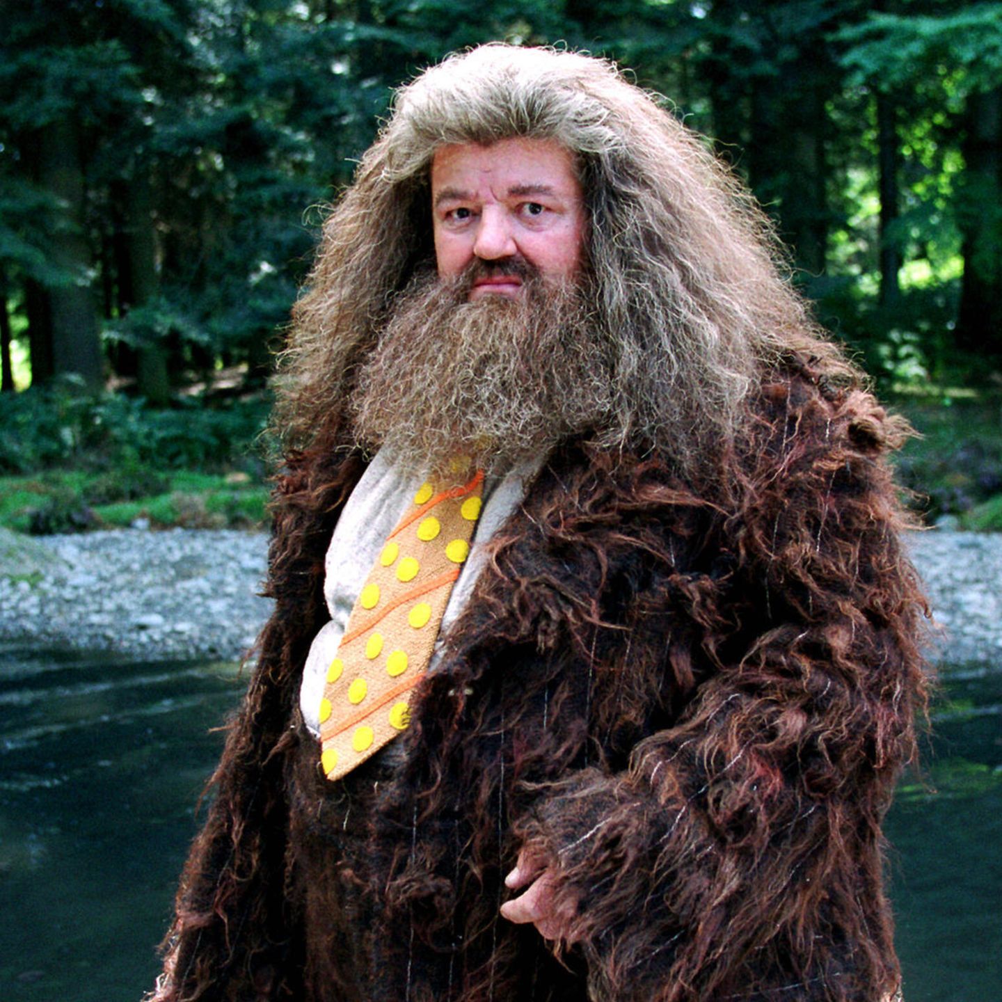 Robbie Coltrane als Waldhüter Hagrid in "Harry Potter"