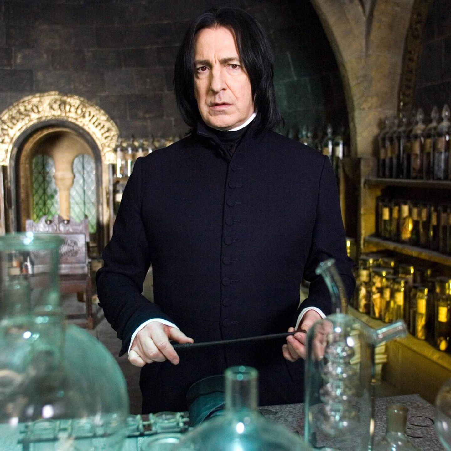 Alan Rickman als Severus Snape in "Harry Potter"