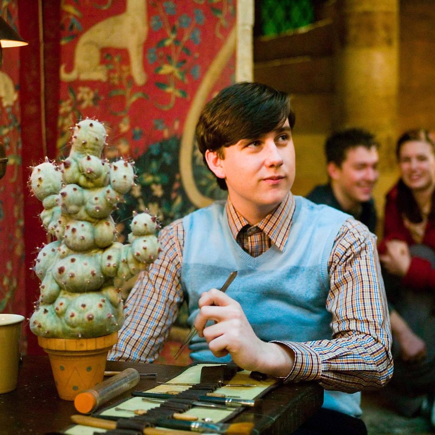 Matthew Lewis als Neville Longbottom in einer Film-Szene aus "Harry Potter"