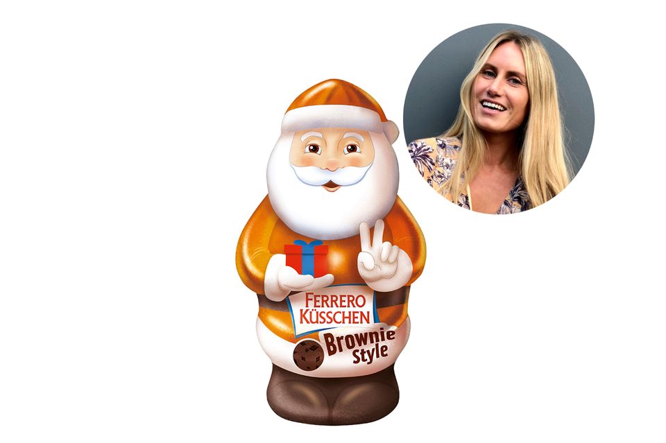 We try before you buy: Ferrero Küsschen Weihnachtsmann "Brownie Style"