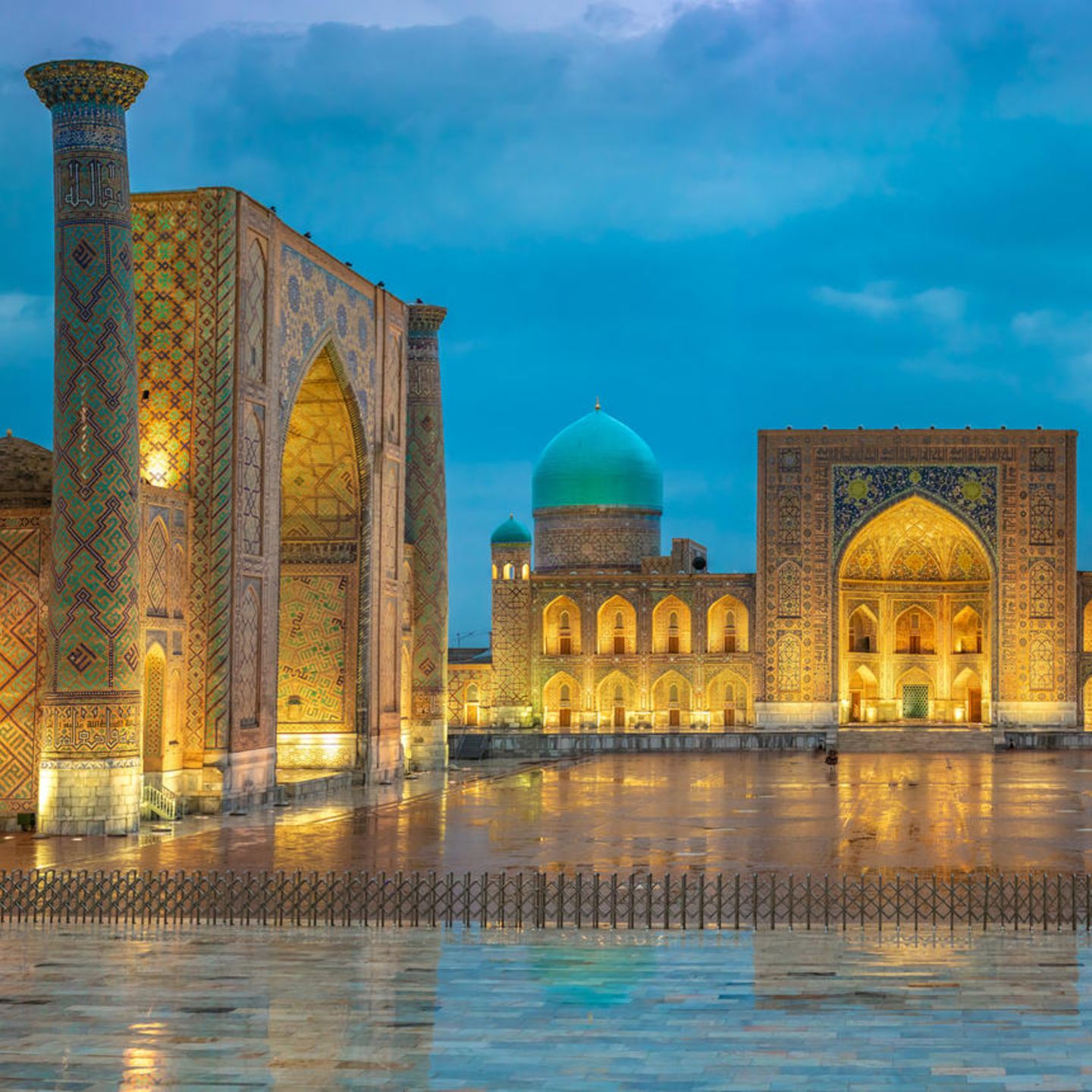Der Registan in Samarkand, Usbekistan