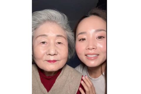 Unglaublich, aber wahr: Yuri Lees Großmutter ist 80 Jahre halt und nahezu faltenfrei! 