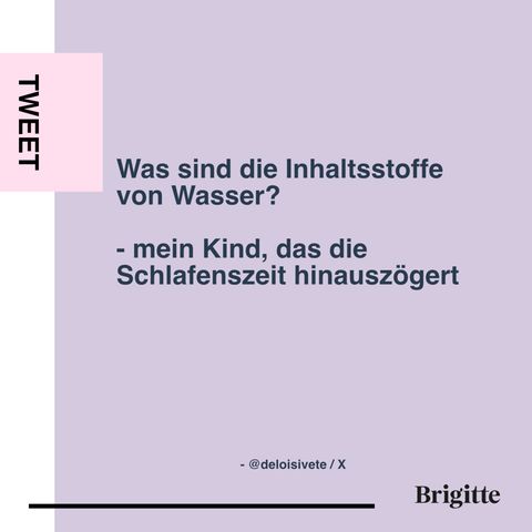 Kindersprüche "Kind Du bist ganz nass. Ich Das liegt daran, dass du