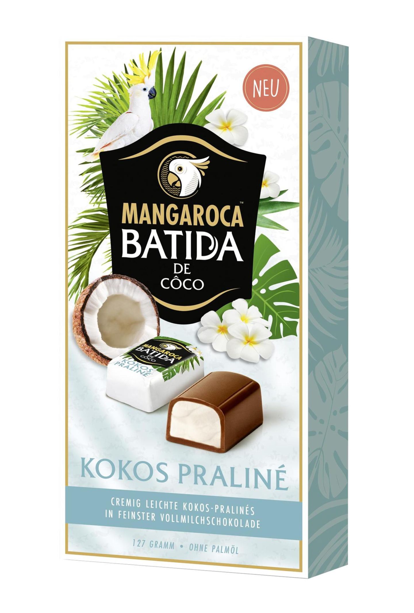 Kokos-Pralinés Mangaroca Batida de Côco