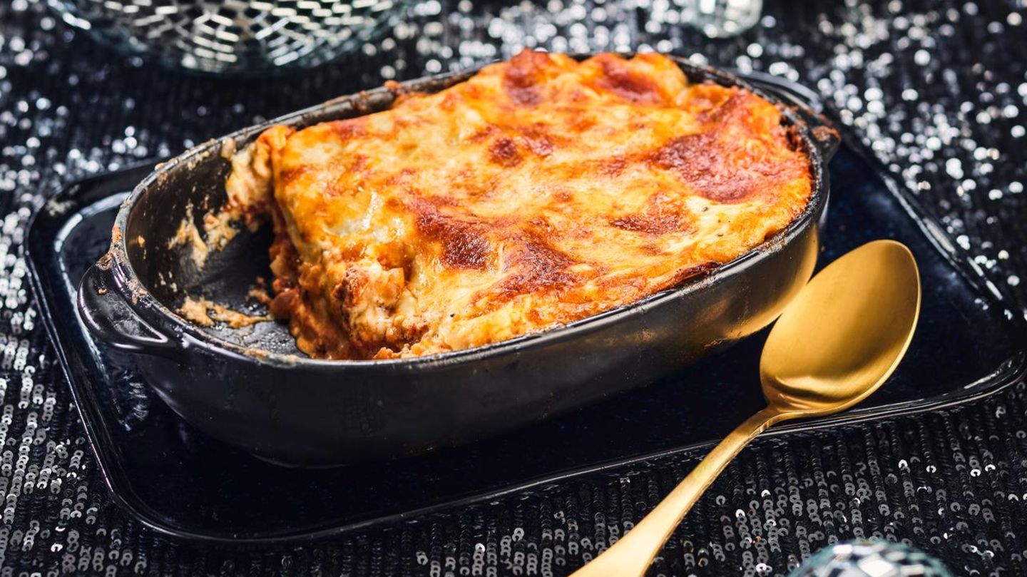 Pilz-Lasagne mit Scamorza und Mozzarella | BRIGITTE.de