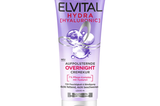 Schönheitsschlaf: "Elvital Hydra Hyaluronic Aufpolsternde Overnight Cremekur“ von L’Oréal Paris für 7 Euro.