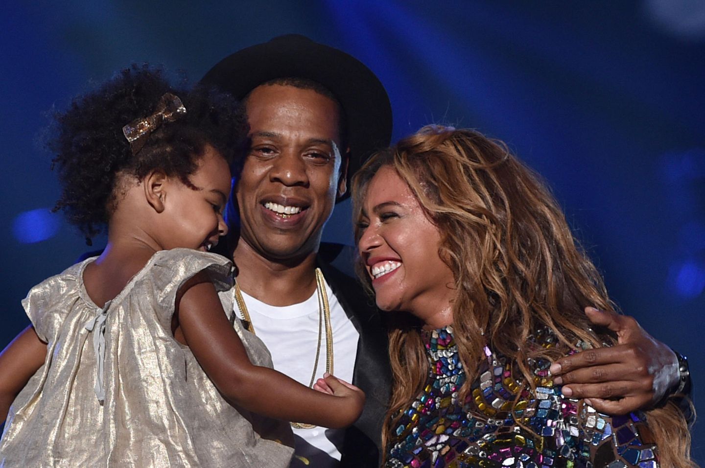 Promi-Nachwuchs: Jay-Z, Beyoncé Knowles mit Tochter Blue Ivy