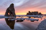 Schönste Strände der Welt: Ruby Beach, Washington, USA