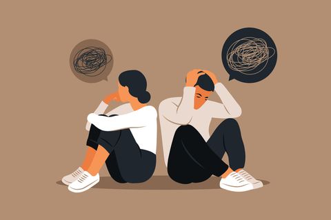 Illustration von streitendem Paar: Diese 3 Kommunikationsfehler vergiften deine Beziehungen