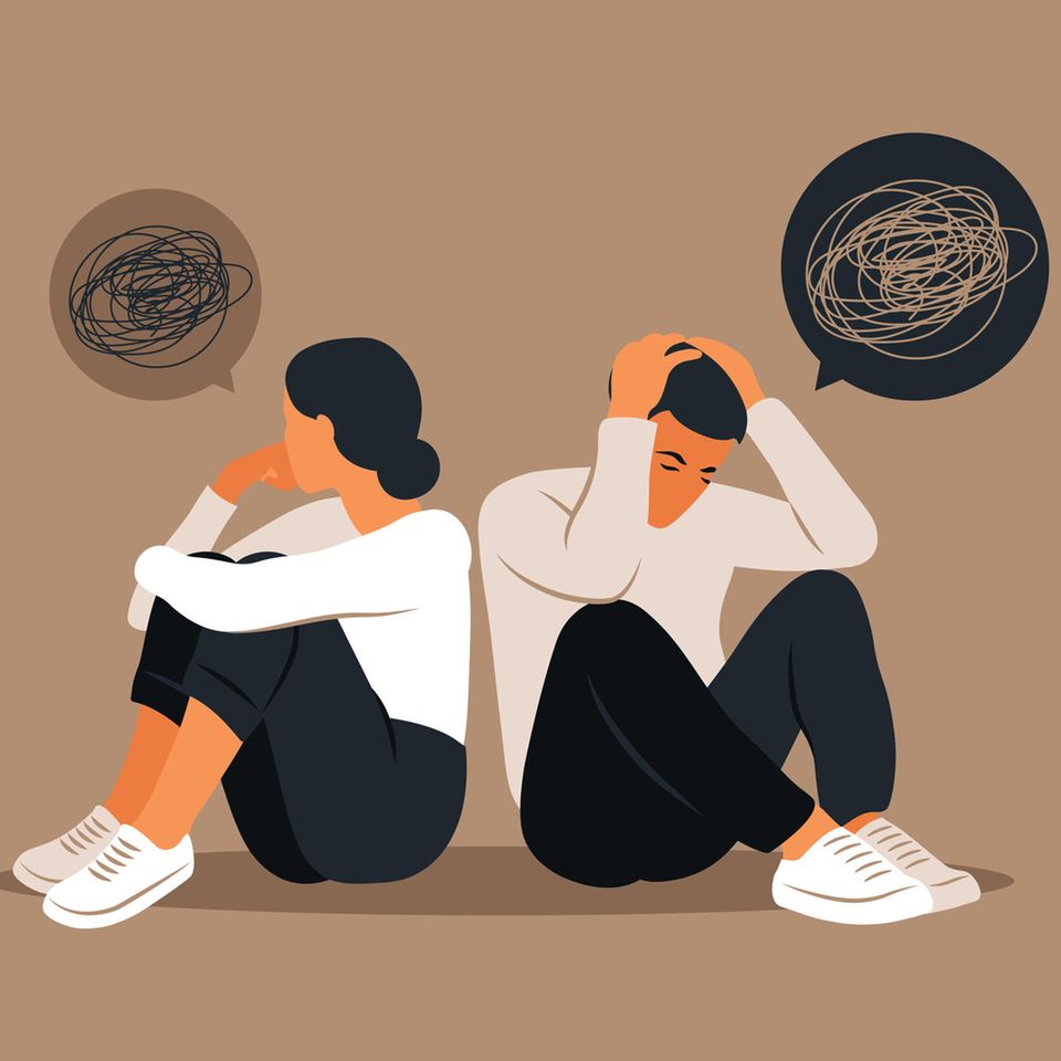 Illustration von streitendem Paar: Diese 3 Kommunikationsfehler vergiften deine Beziehungen